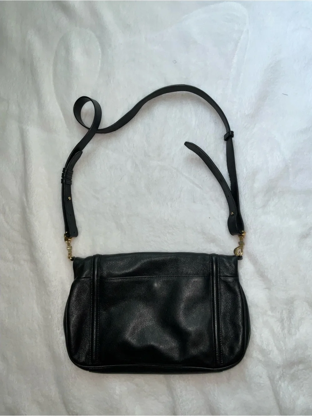 Tory Burch Black Leather Crossbody Bag